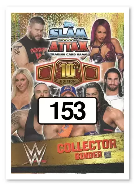 Slam Attax 10th Edition - Jey Uso - Smackdown Live