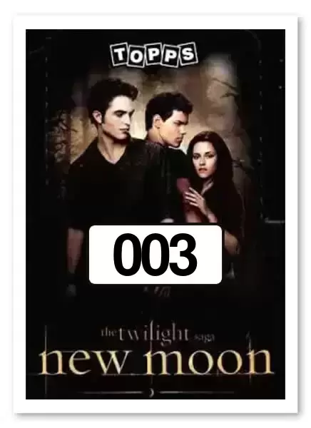The Twilight saga - New Moon - Edward - Character Cards