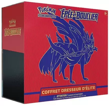 Coffret Dresseur d\'Elite (ETB) - Epée et Bouclier - Zacian