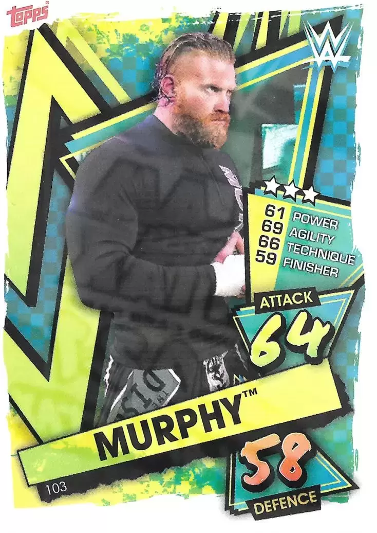 Slam Attax 2021 - Murphy - WWE Superstars