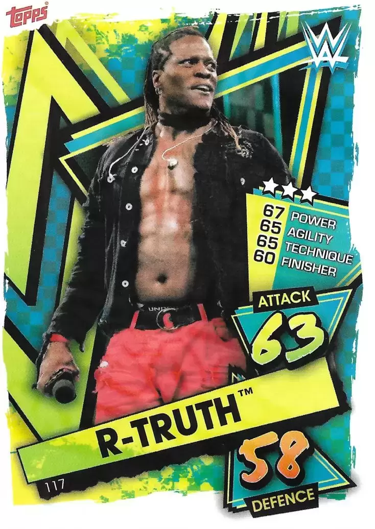 Slam Attax 2021 - R-Truth - WWE Superstars