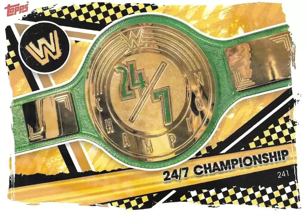 Slam Attax 2021 - 24/7 Championship - Championships