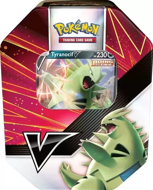 Tin Box Métal / Pokébox Pokémon - Tyranocif V
