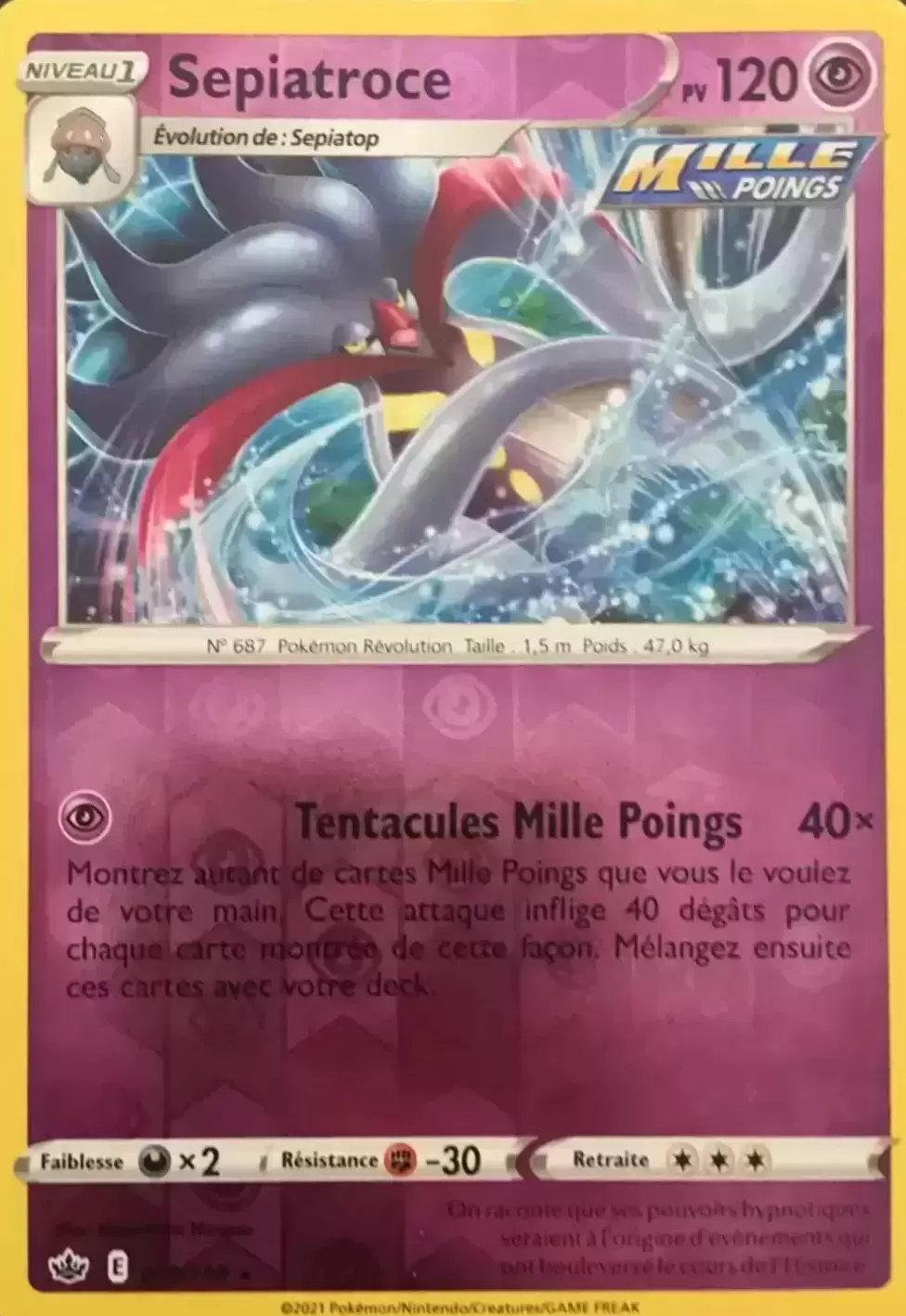 Règne de glace - Sepiatroce Reverse