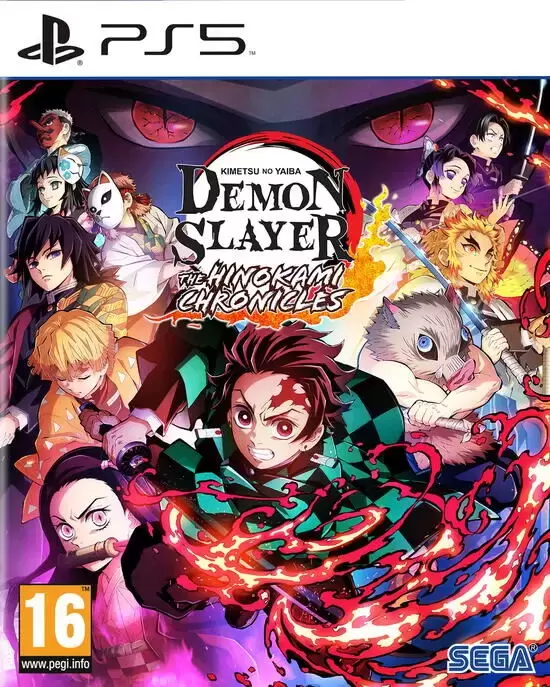 PS5 Games - Demon Slayer Kimetsu No Yaiba The Hinokami Chronicles