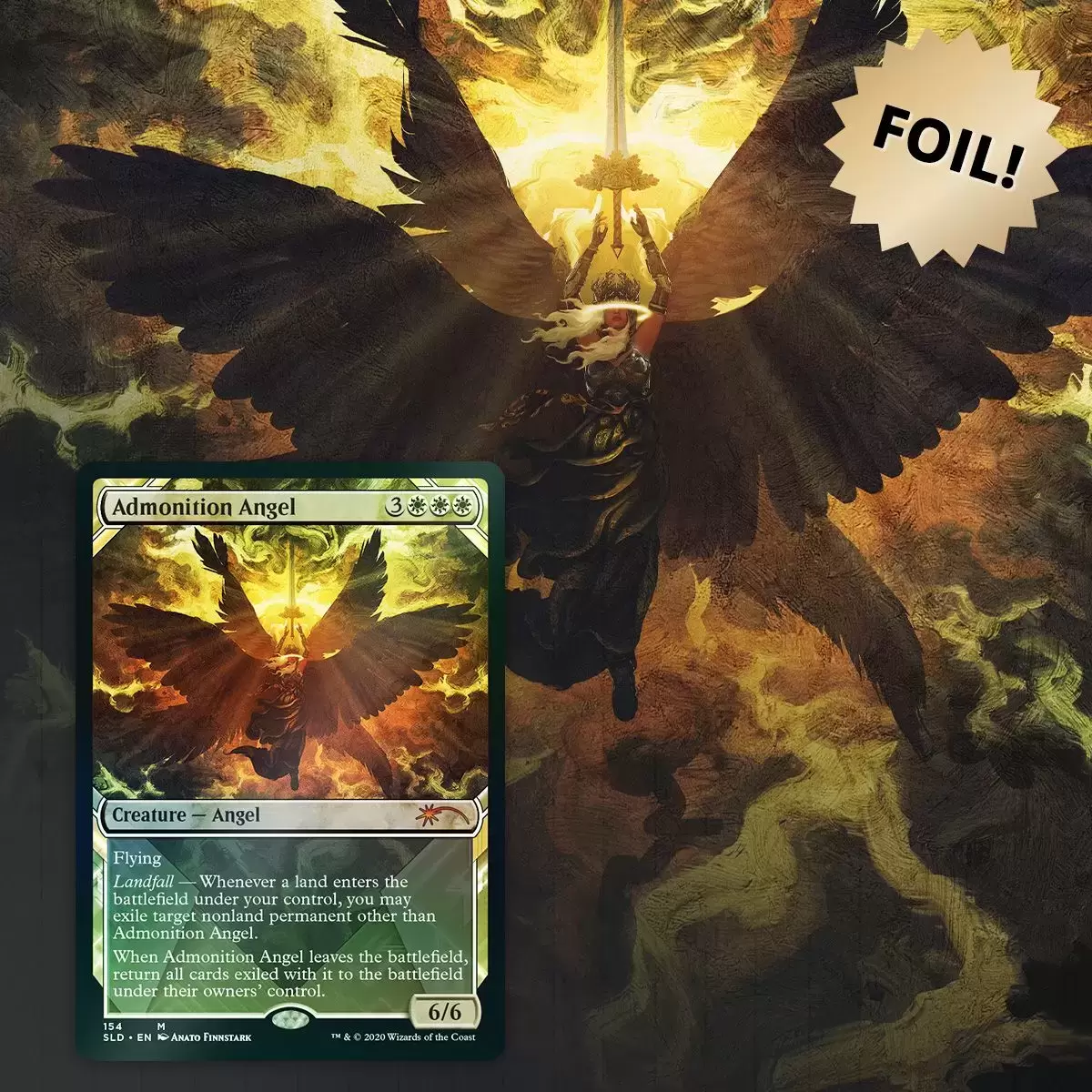 Secret Lair Drop - Admonition Angel - Foils