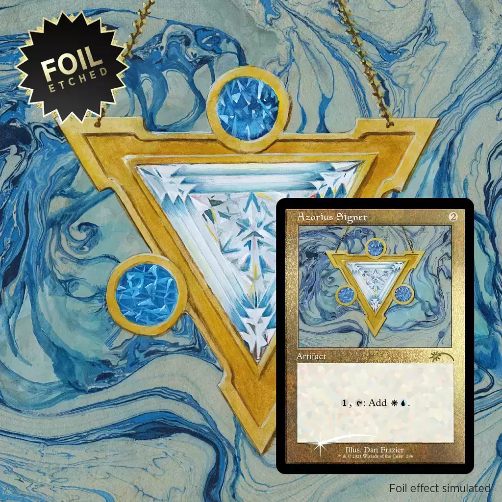 Secret Lair Drop - Azorius Signet - Foil