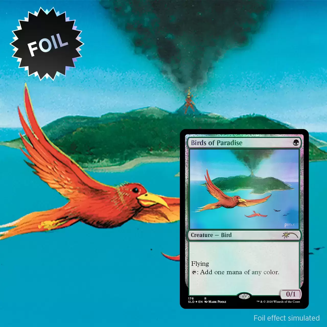 Secret Lair Drop - Birds of Paradise - Foil