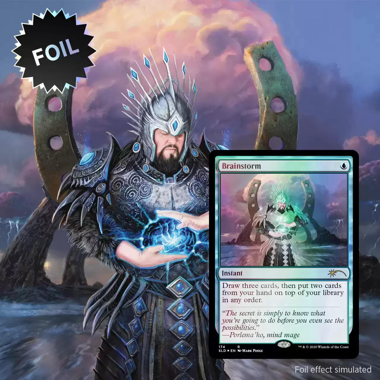 Secret Lair Drop - Brainstorm - Foil