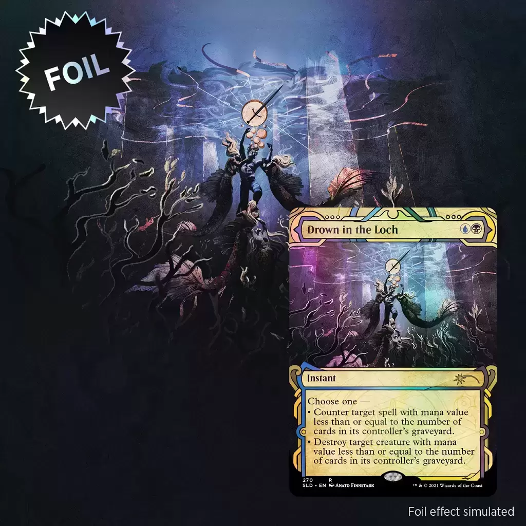 Secret Lair Drop - Drown in the Loch - Foil