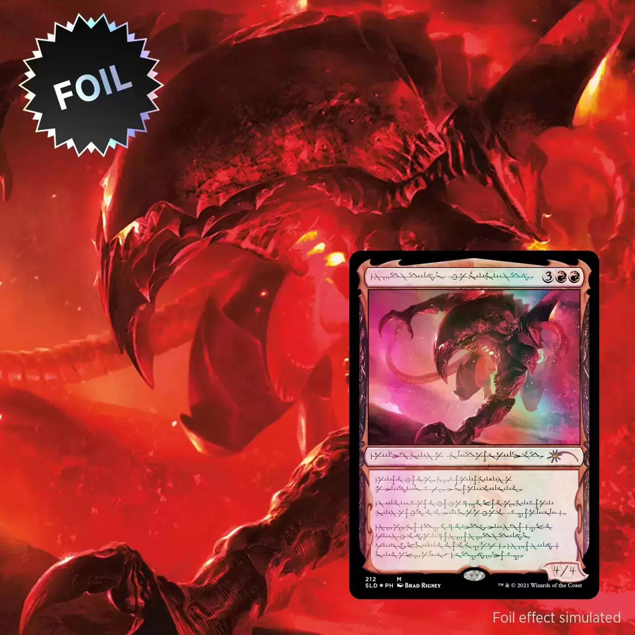 Secret Lair Drop - Urabrask the Hidden - Foil