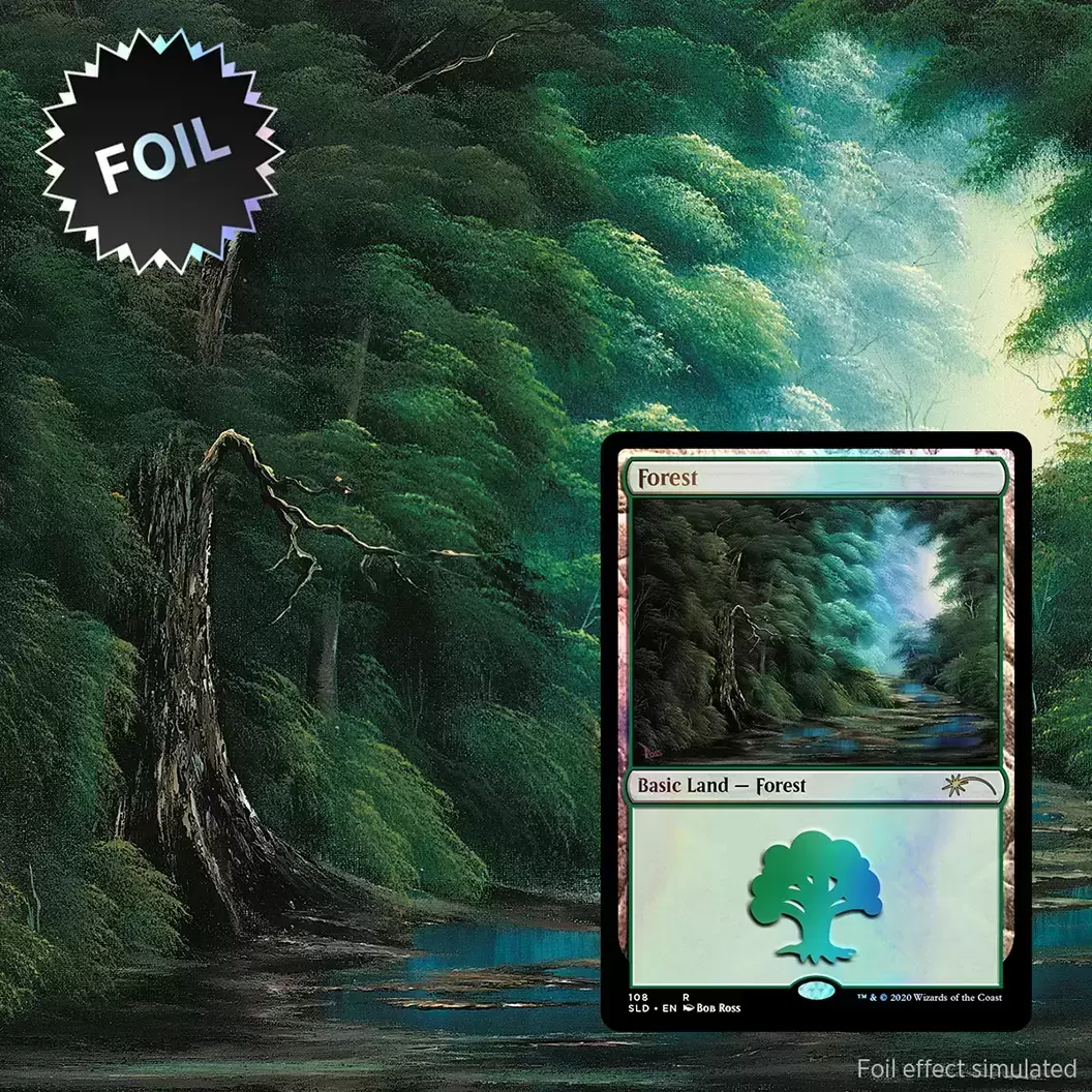 Secret Lair Drop - Forest - Foil