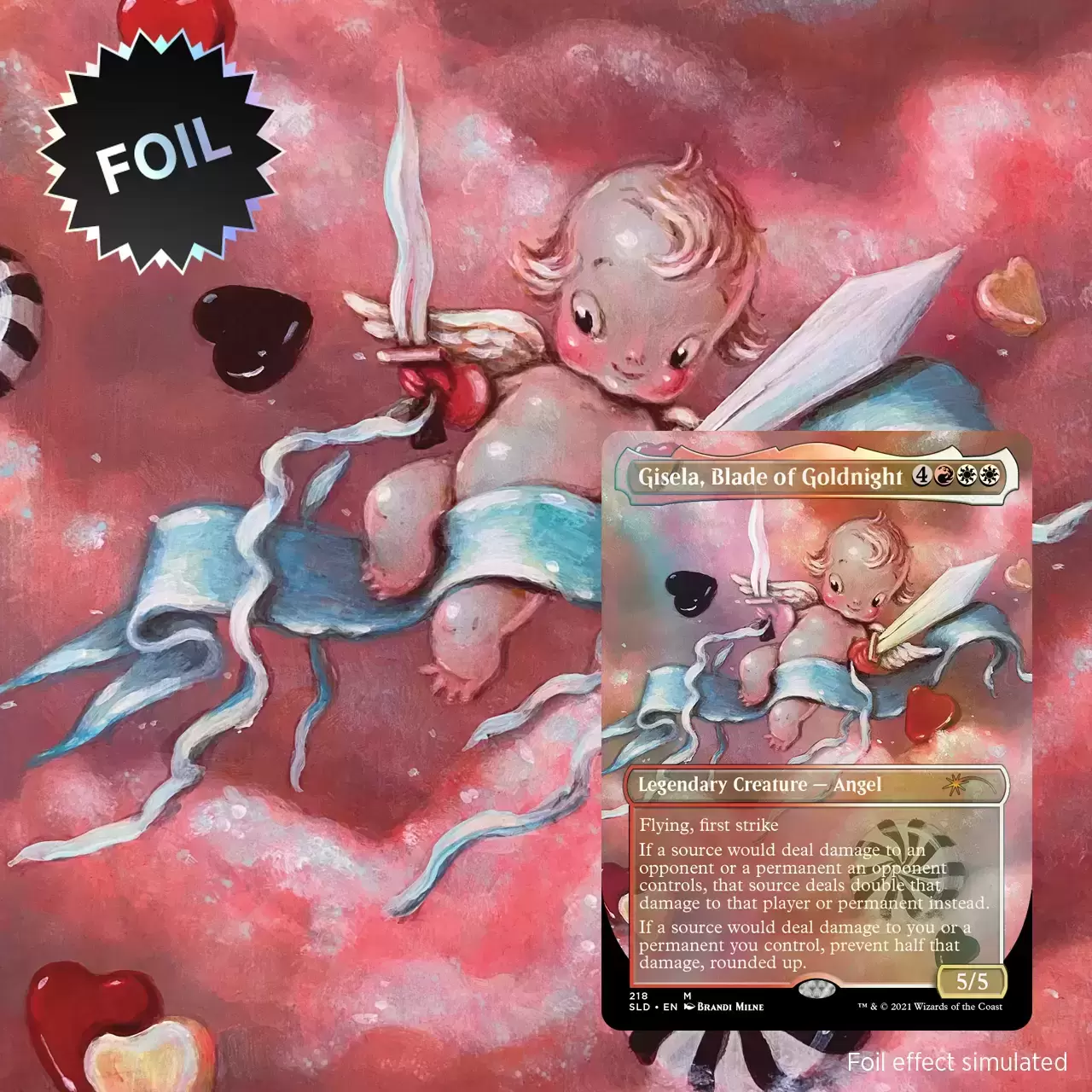 Secret Lair Drop - Gisela, Blade of Goldnight - Foil
