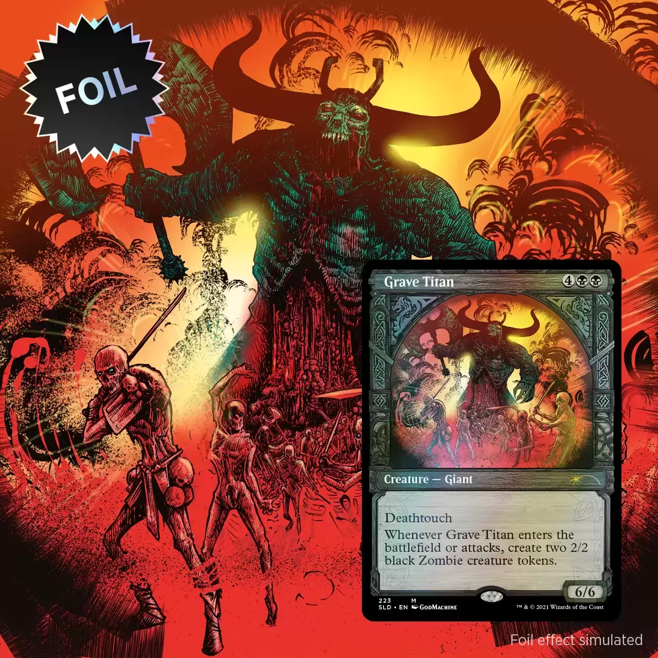 Secret Lair Drop - Grave Titan - Foil