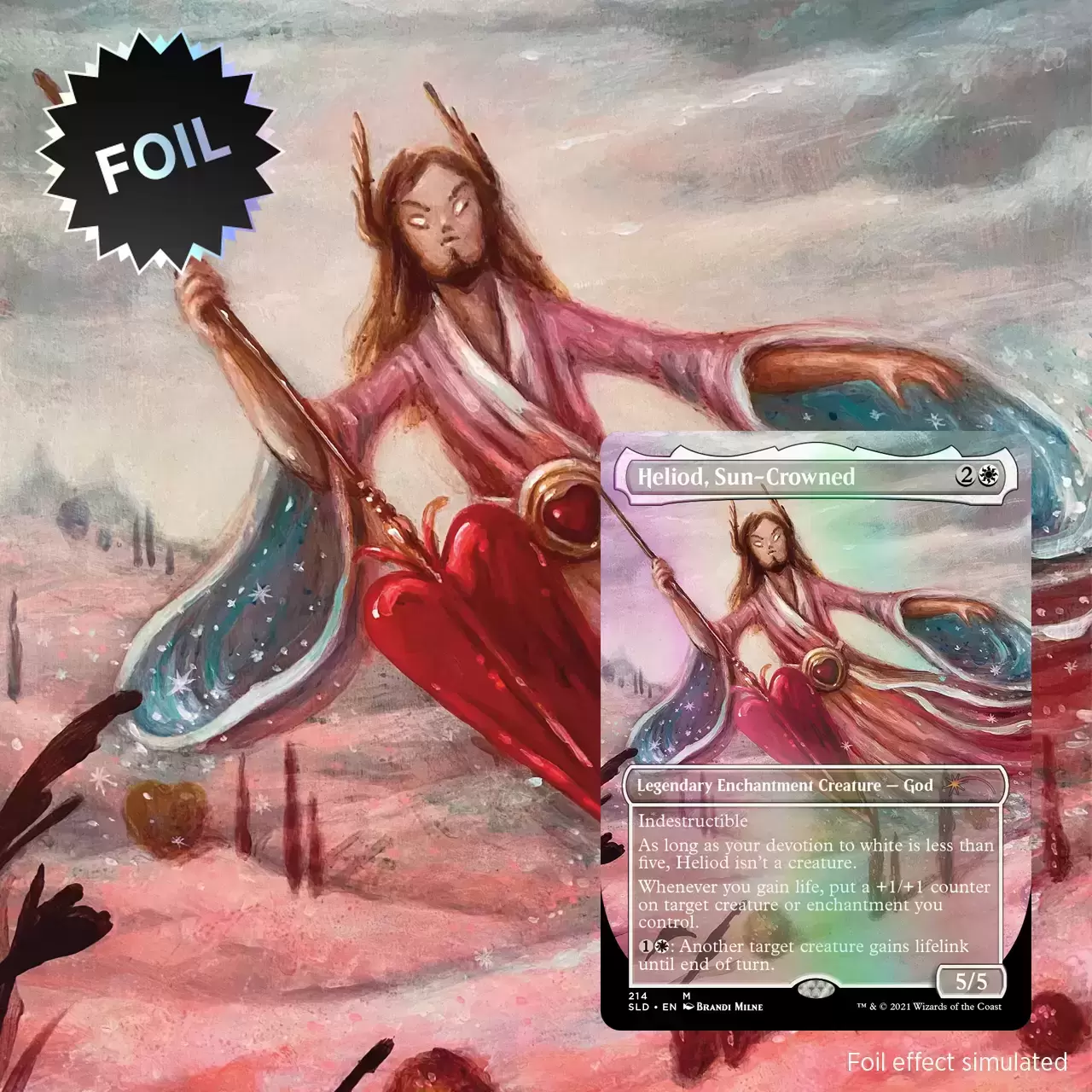 Secret Lair Drop - Heliod, Sun-Crowned - Foil