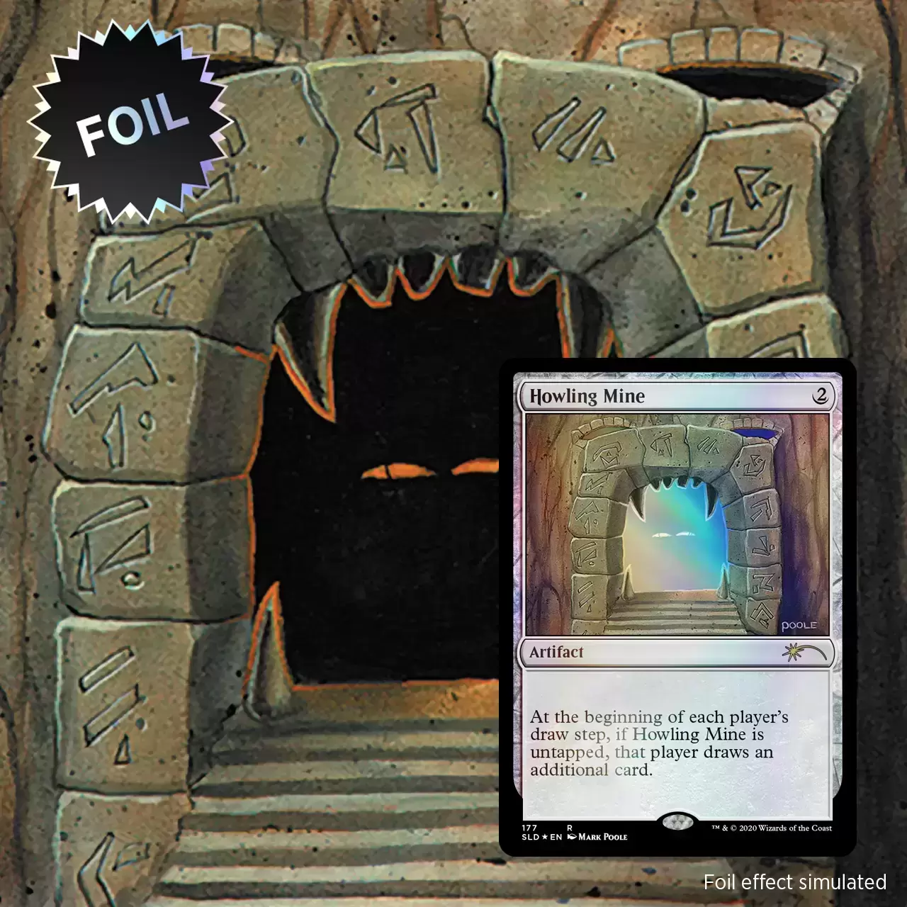 Secret Lair Drop - Howling Mine - Foil