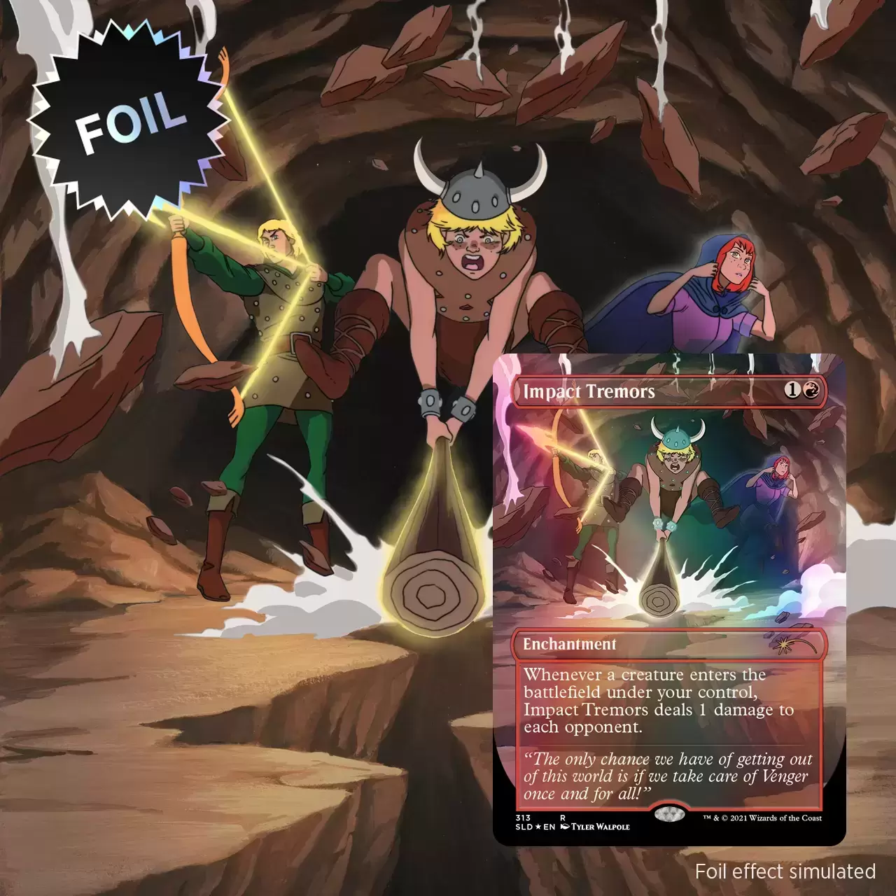 Secret Lair Drop - Impact Tremors - Foil