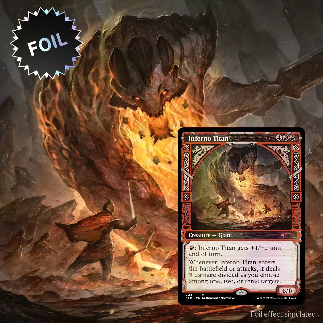 Secret Lair Drop - Inferno Titan - Foil