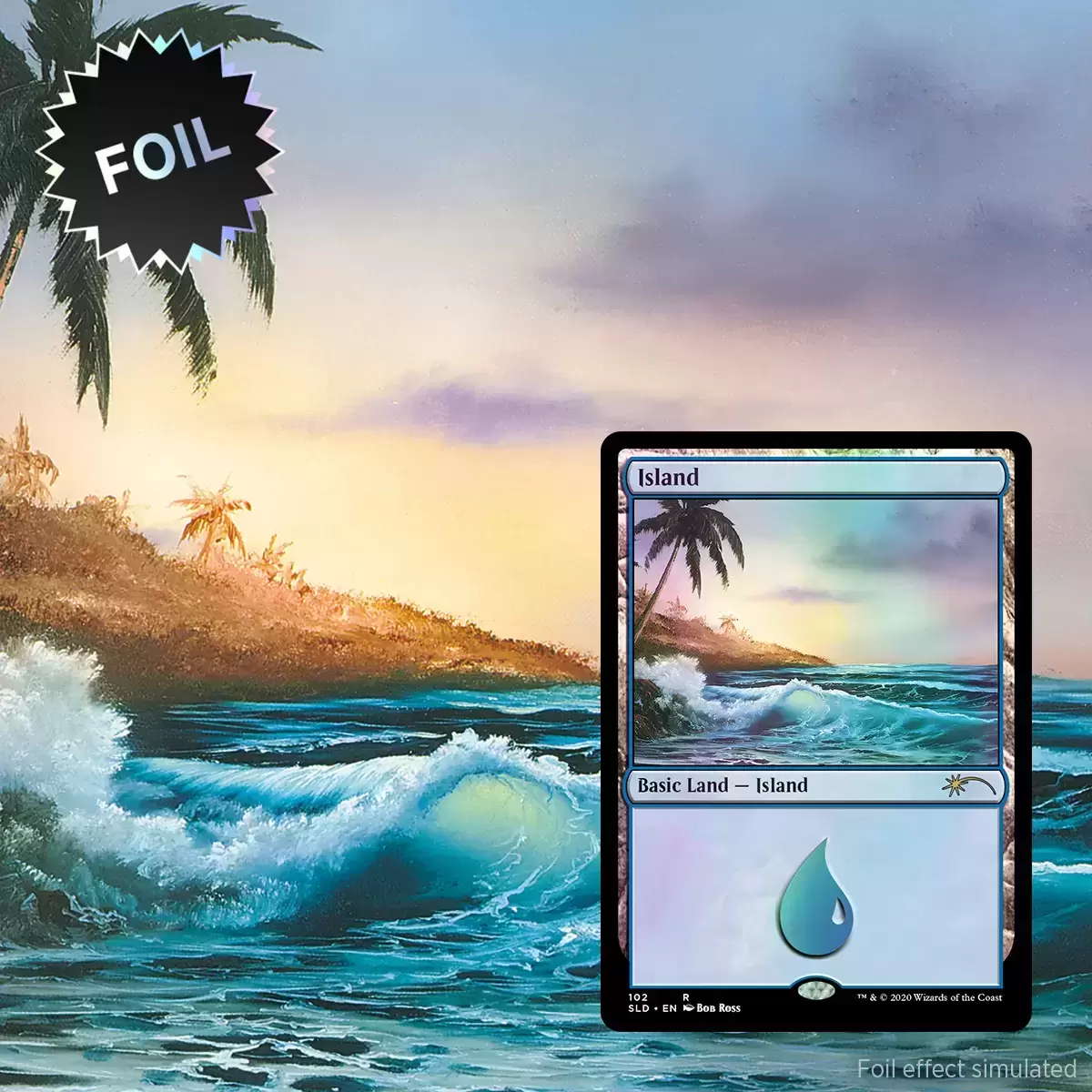 Secret Lair Drop - Island - Foil