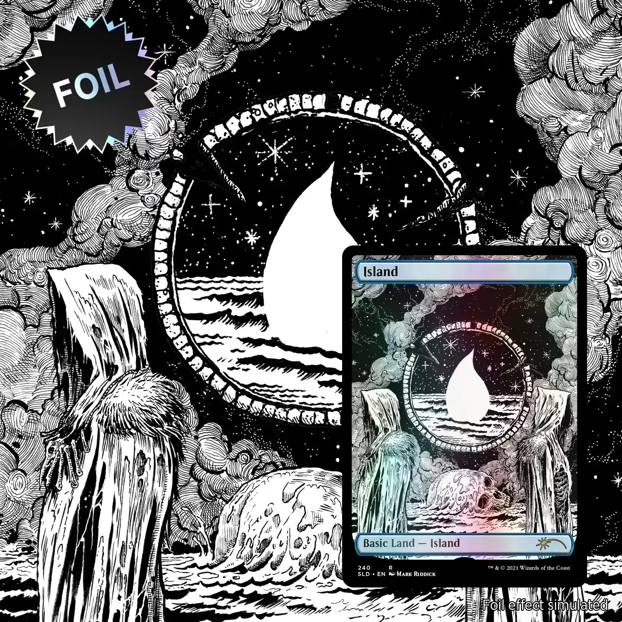 Secret Lair Drop - Island - Foil