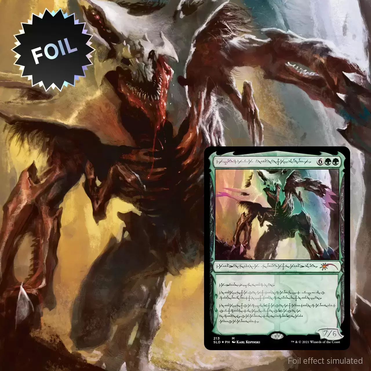 Secret Lair Drop - Vorinclex, Voice of Hunger - Foil