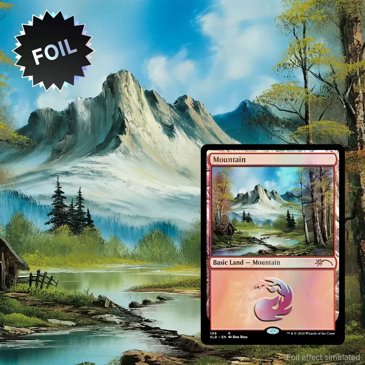 Secret Lair Drop - Mountain - Foil