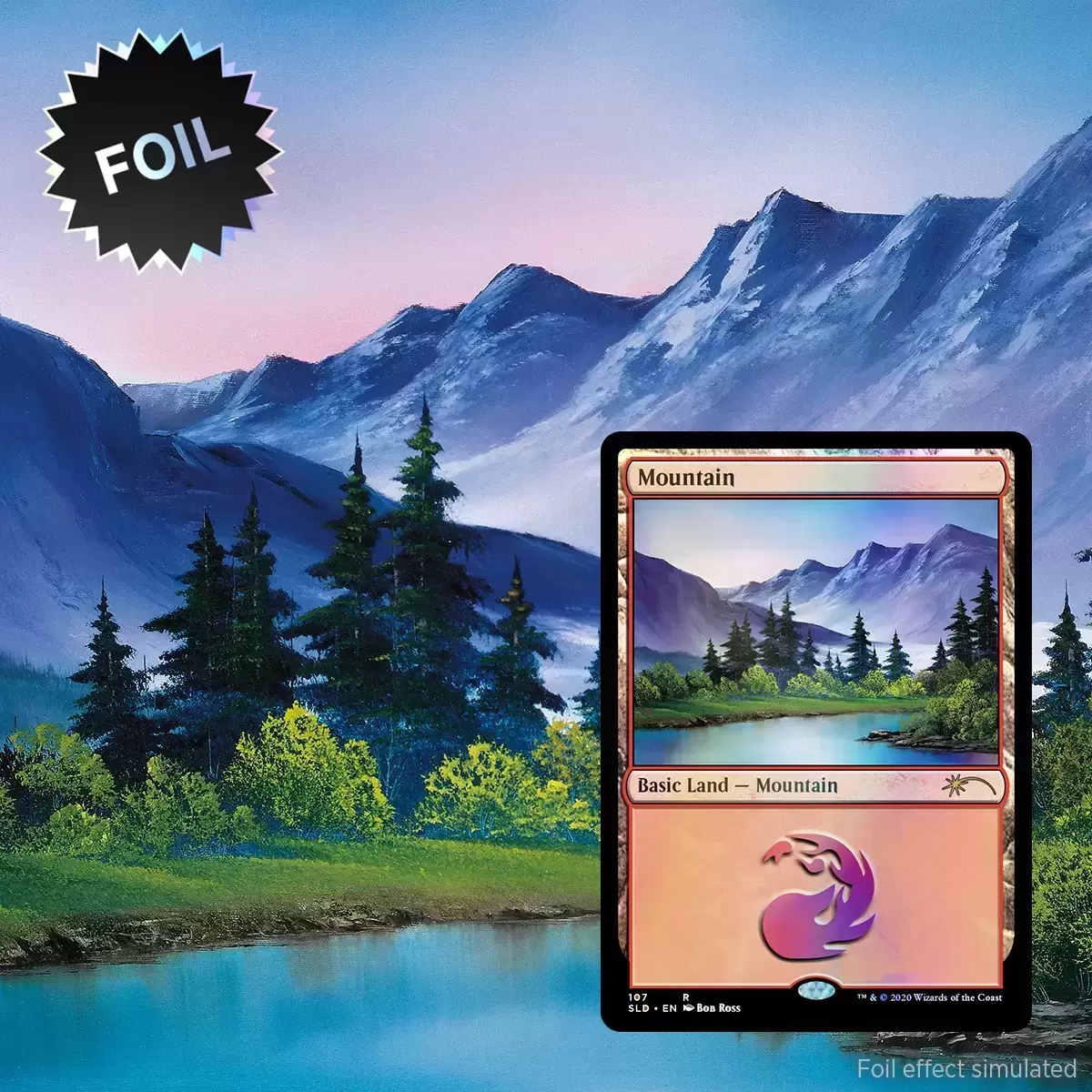 Secret Lair Drop - Mountain - Foil