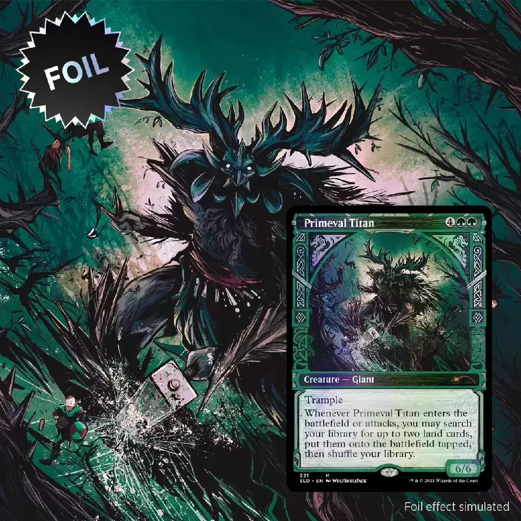 Secret Lair Drop - Primeval Titan - Foil