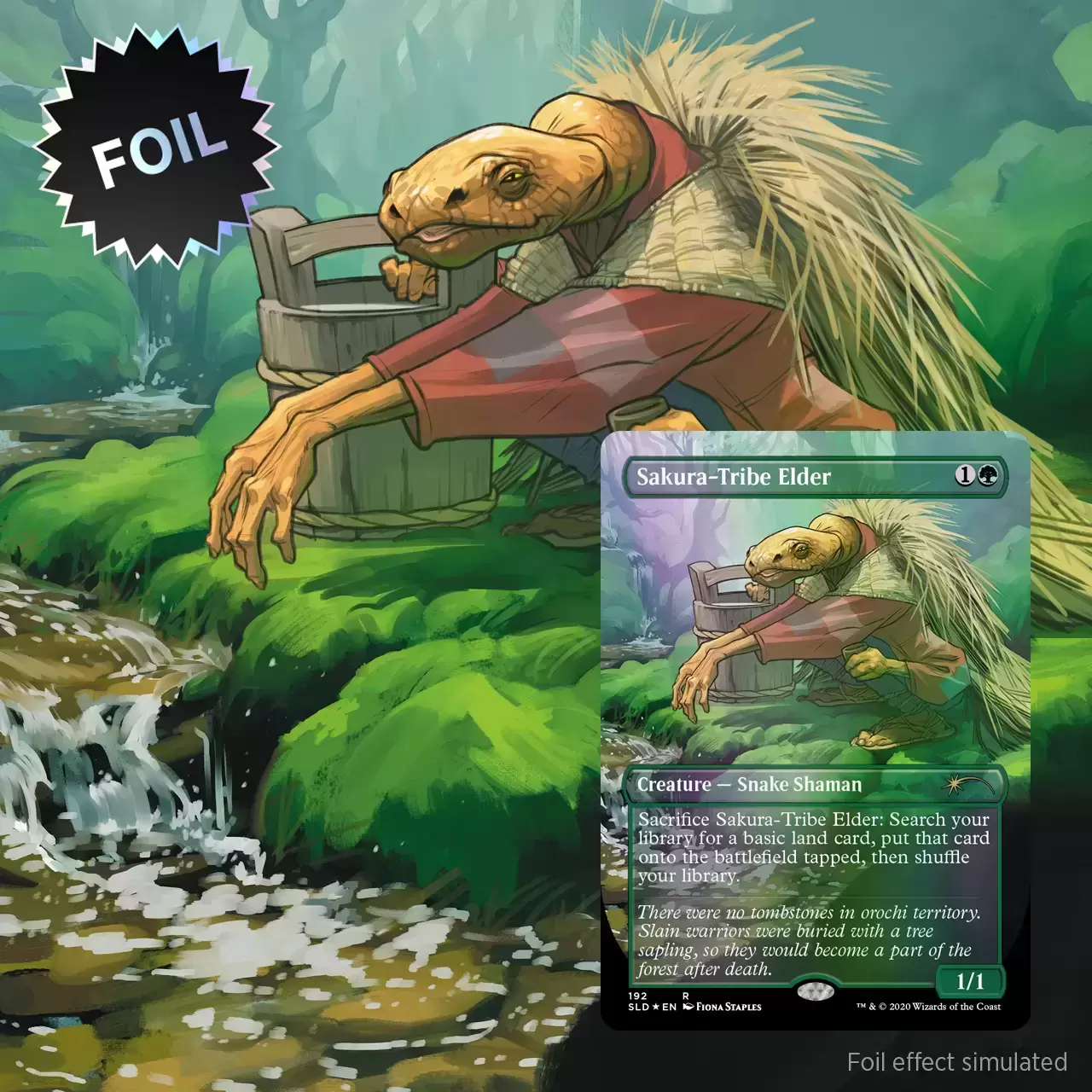 Secret Lair Drop - Sakura-Tribe Elder - Foil