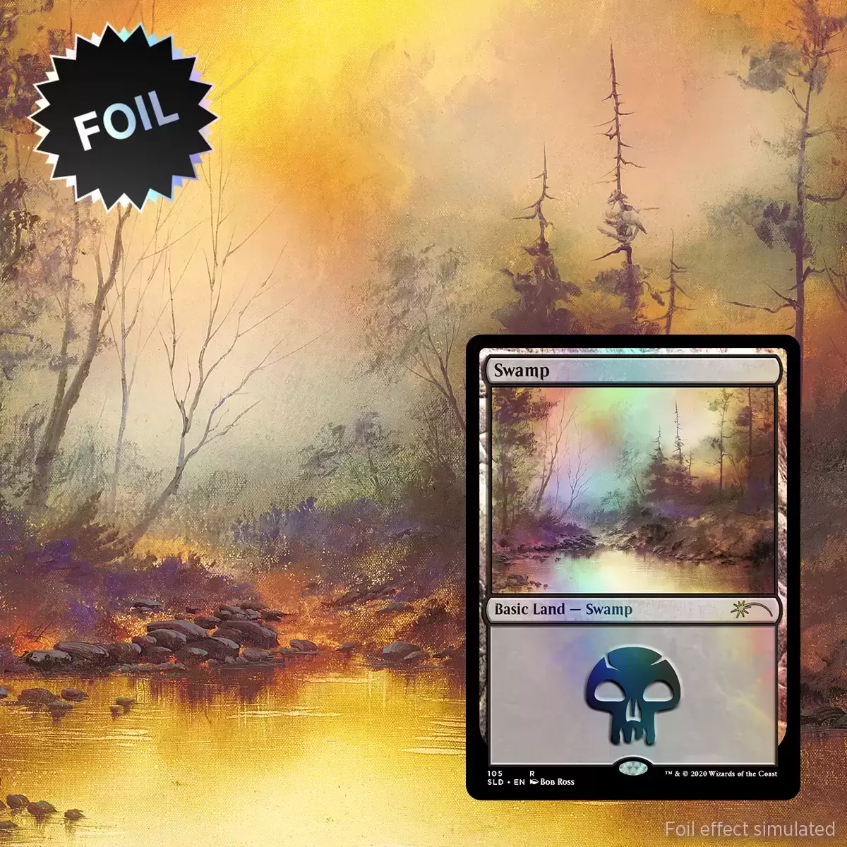 Secret Lair Drop - Swamp - Foil