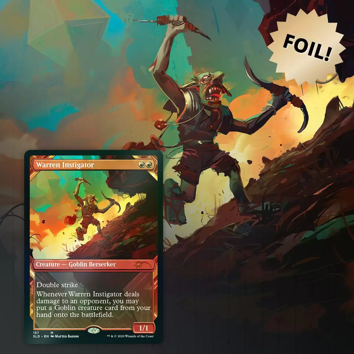 Secret Lair Drop - Warren Instigator - Foil