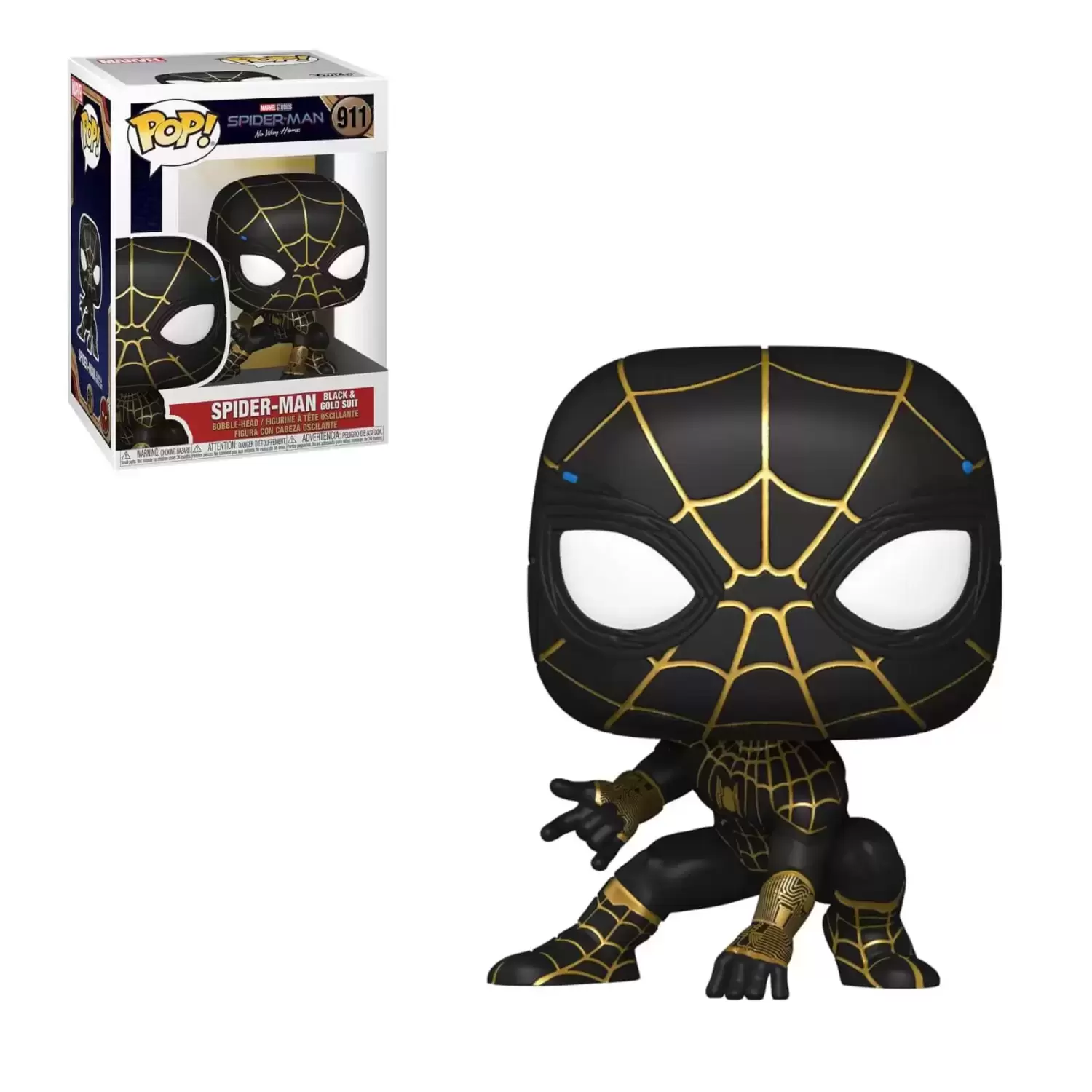 POP! MARVEL - Spider-Man No Way Home - Spider-Man Black and Gold Suit