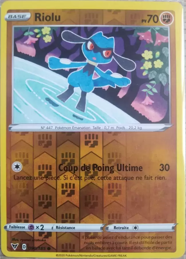 Voltage Eclatant - Riolu Reverse