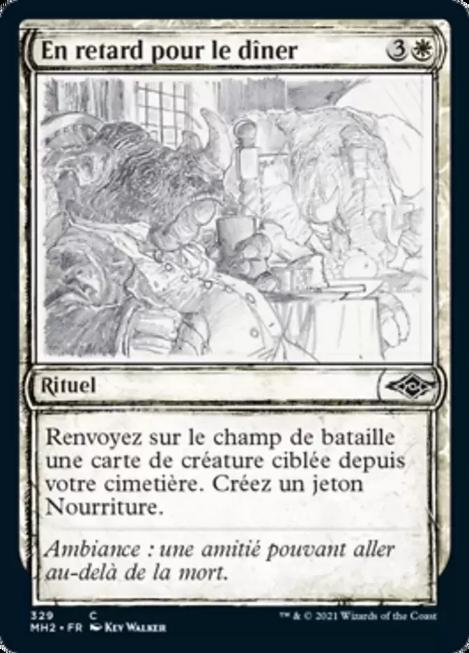 Horizons du Modern II - En retard pour le dîner