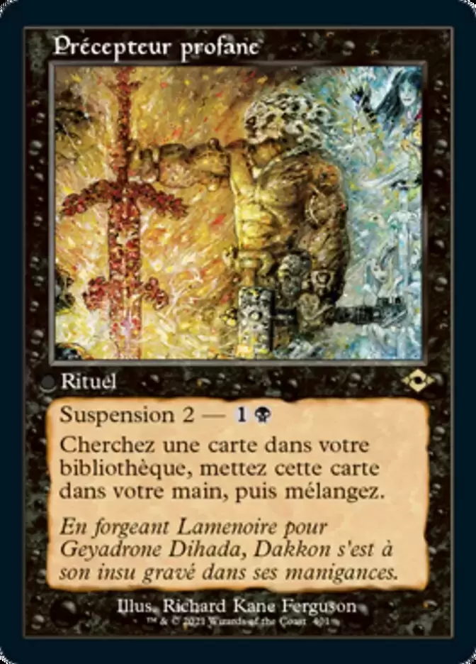 Horizons du Modern II - Précepteur profane