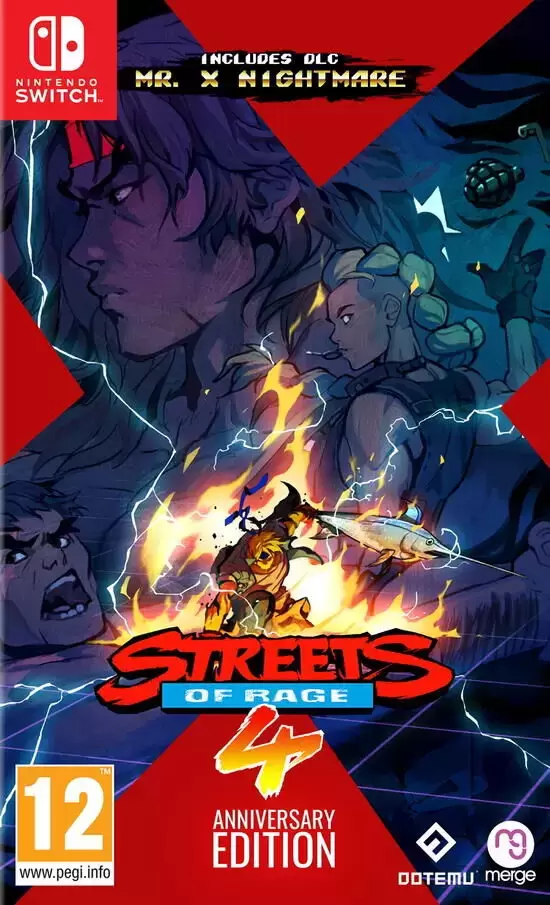 Nintendo Switch Games - Streets Of Rage 4 Anniversary Edition