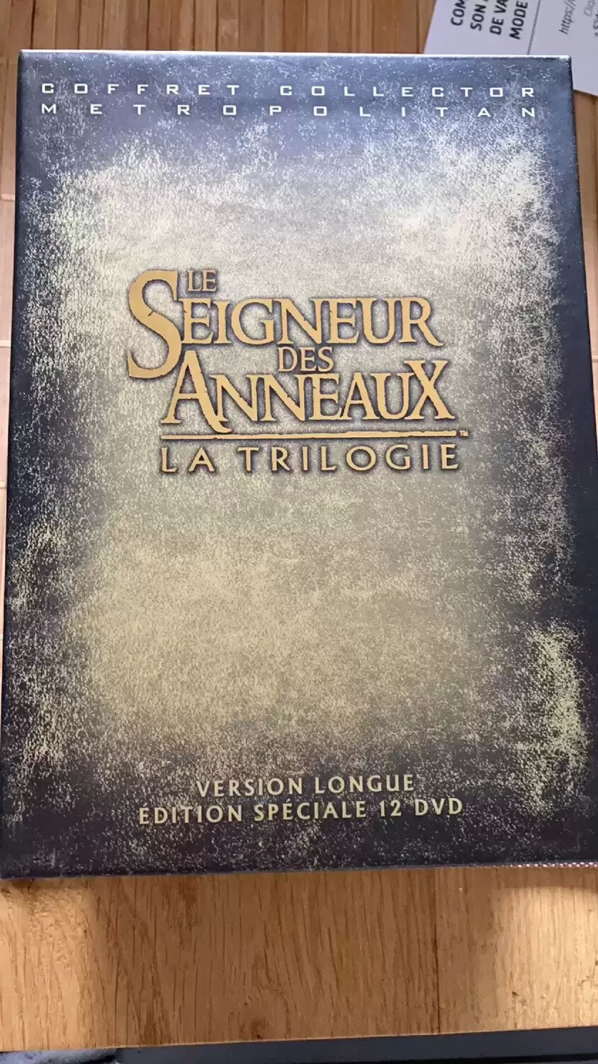 Le Seigneur des Anneaux - Le seigneur des anneaux La trilogie DVD