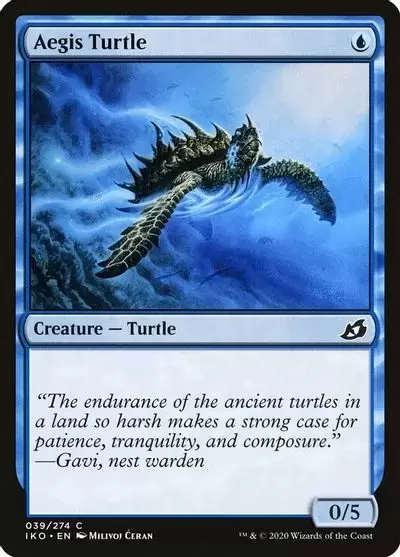 Ikoria : La Terre des Béhémoths - Tortue de l\'égide - Foil