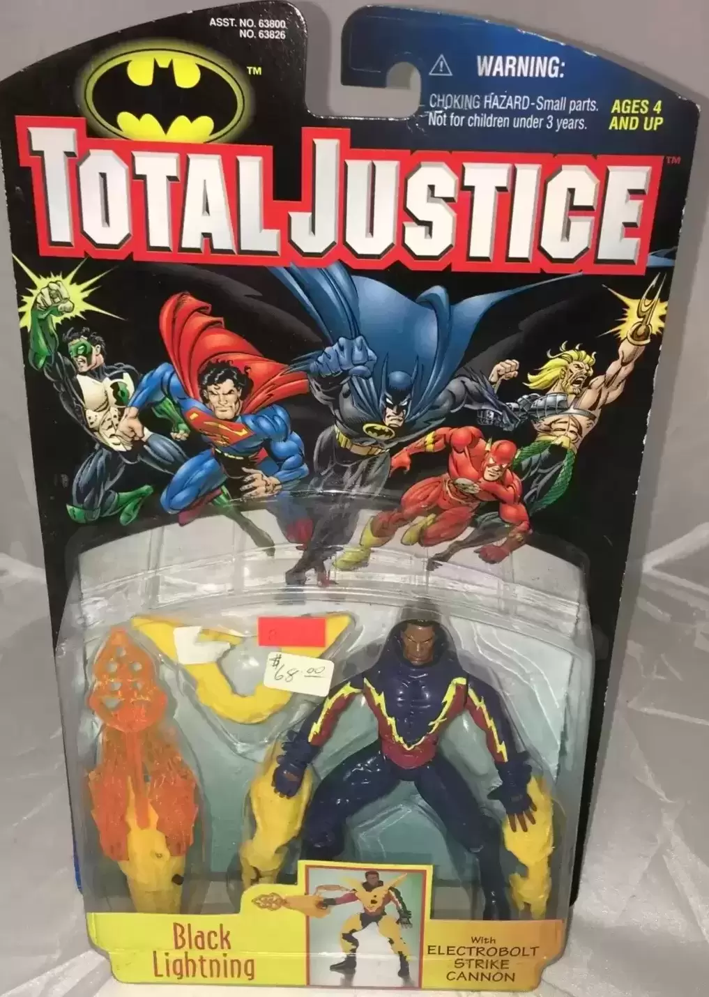 Black Lightning - Batman - Total Justice action figure