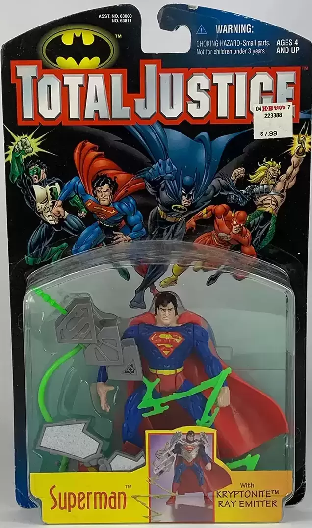 Superman - Batman - Total Justice action figure