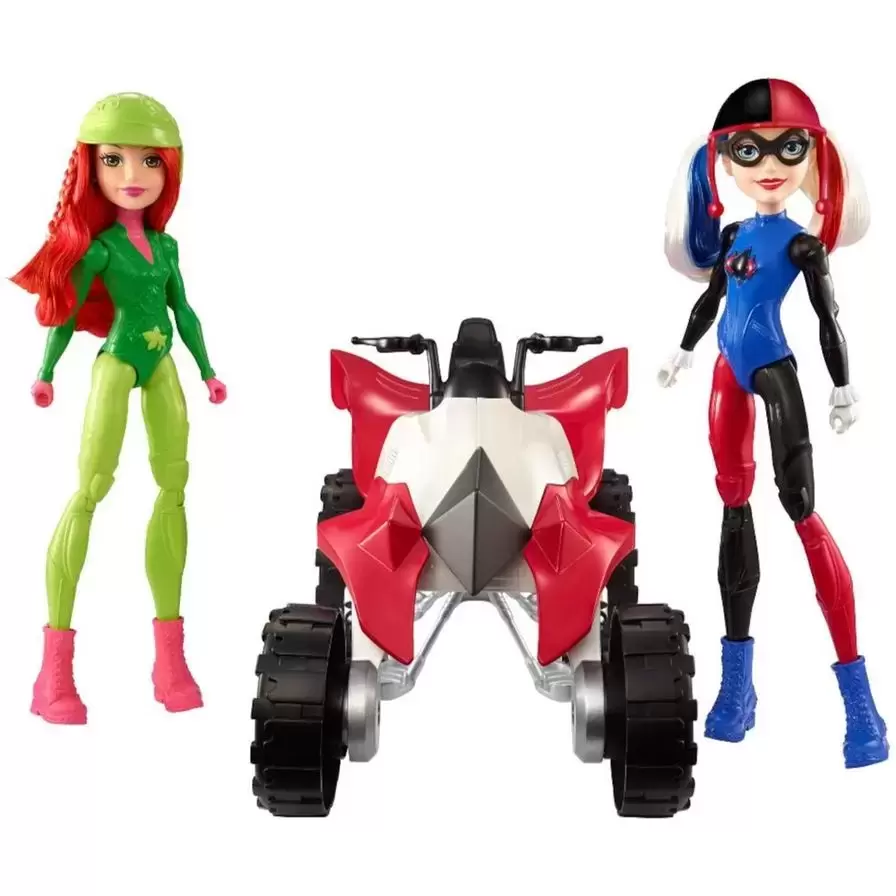 Harley Quinn with quad bike - DC Super Hero Girls doll