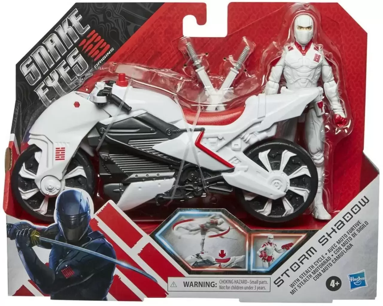 Snake Eyes: GI Joe Origins - Storm Shadow And Stealth Cycle