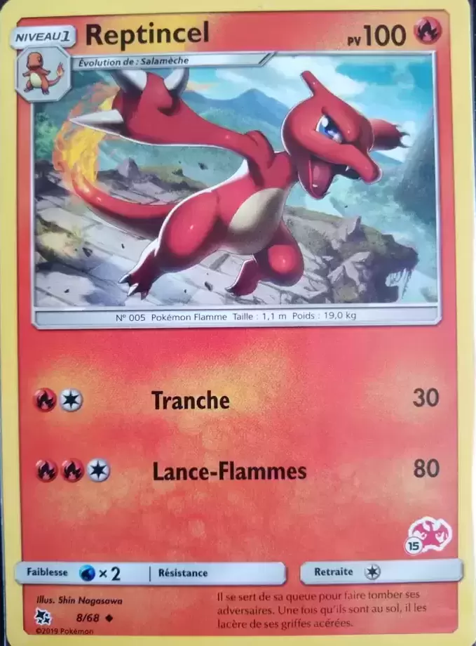 Académie de Combat - Deck Dracaufeu - Reptincel