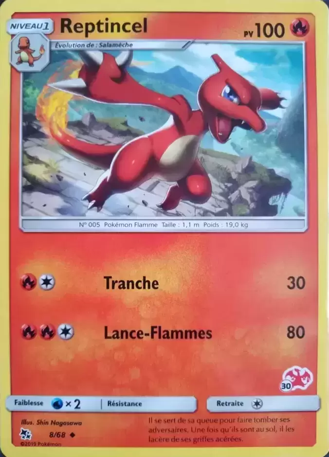 Académie de Combat - Deck Dracaufeu - Reptincel