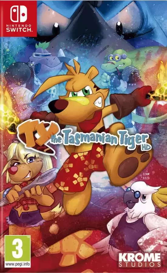 Nintendo Switch Games - Ty The Tasmanian Tiger HD