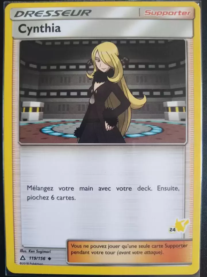 Académie de Combat - Deck Pikachu - Cynthia