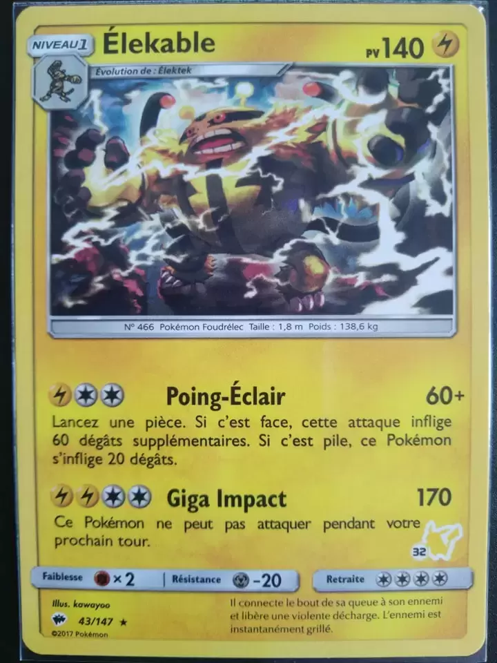 Académie de Combat - Deck Pikachu - Élekable