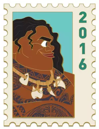 Postage Stamp Pin Series - Postage Stamp Series - Maui