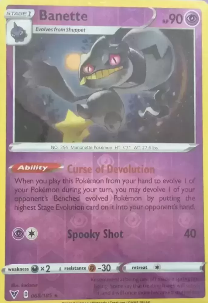Vivid Voltage - Banette Reverse