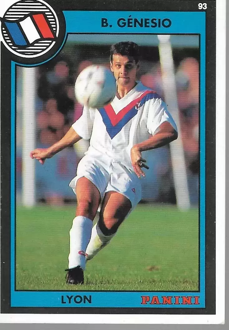 Panini Official Football Cards 1993 - Bruno Génesio